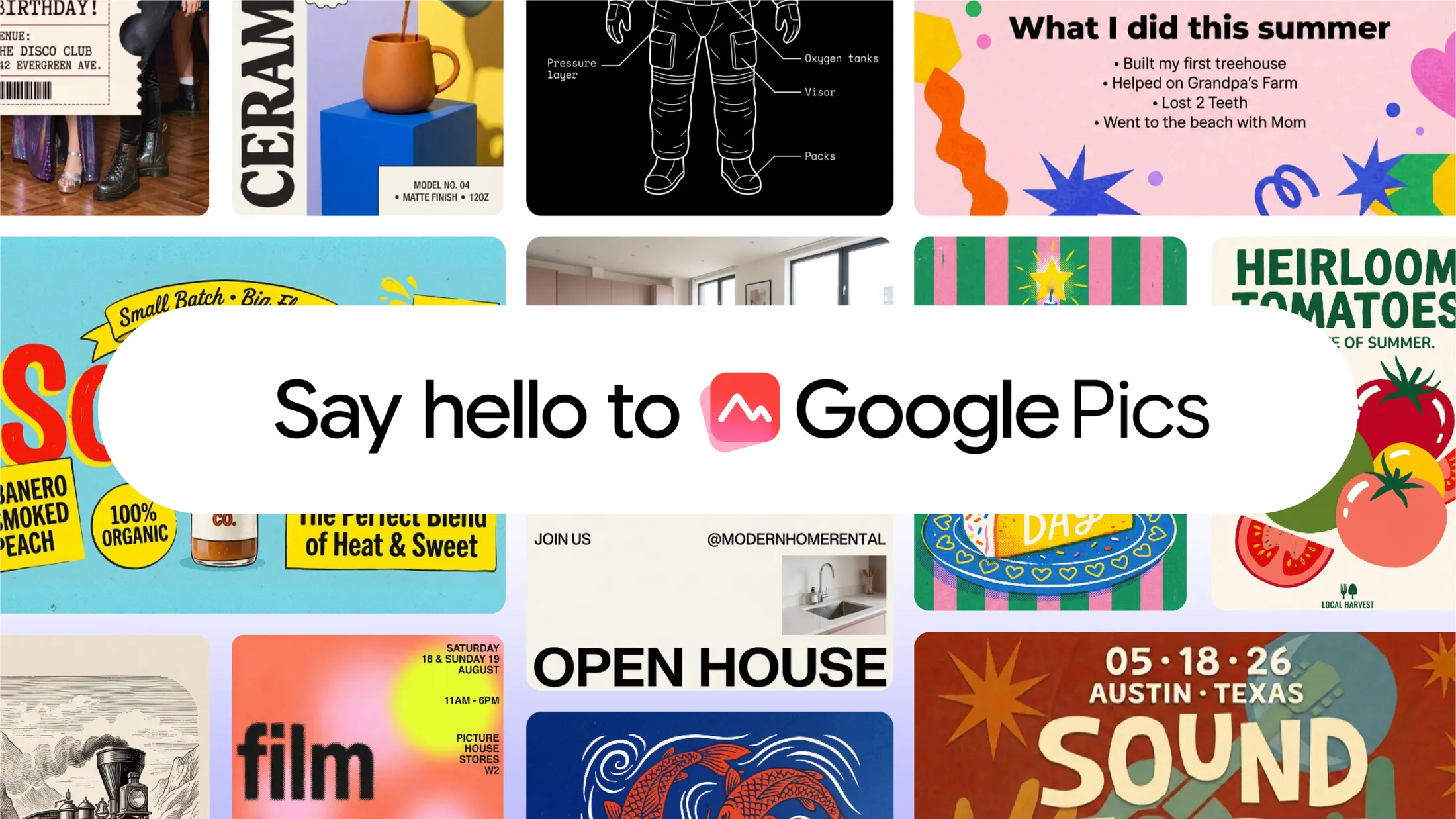 Google Pics brings AI-first design tools to Workspace