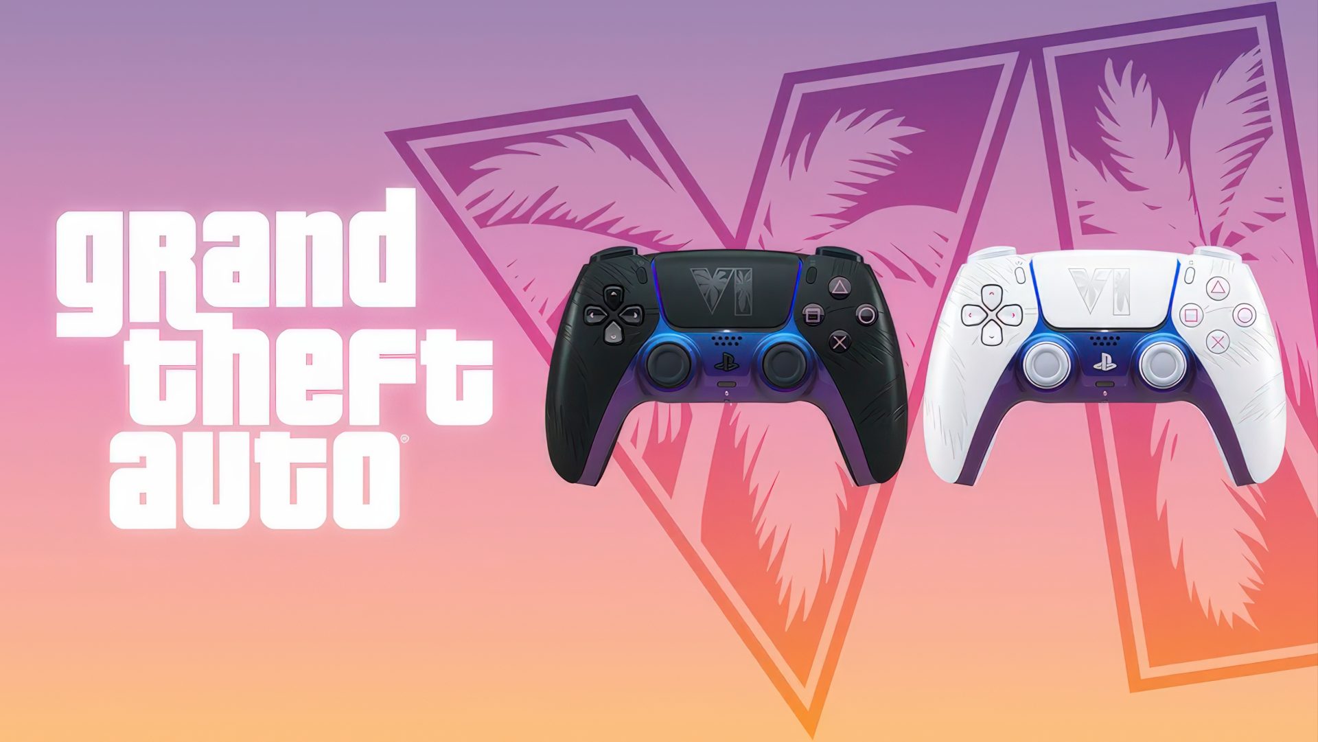 Sony Unveils Limited GTA VI DualSense Controllers