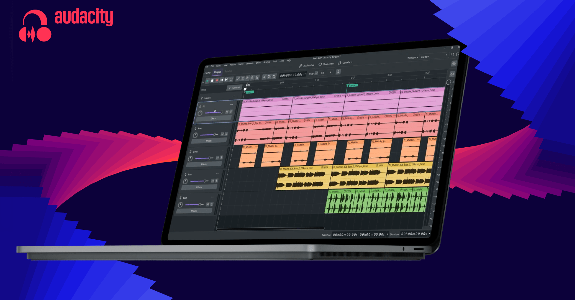 Audacity 4 revamps the popular audio editor