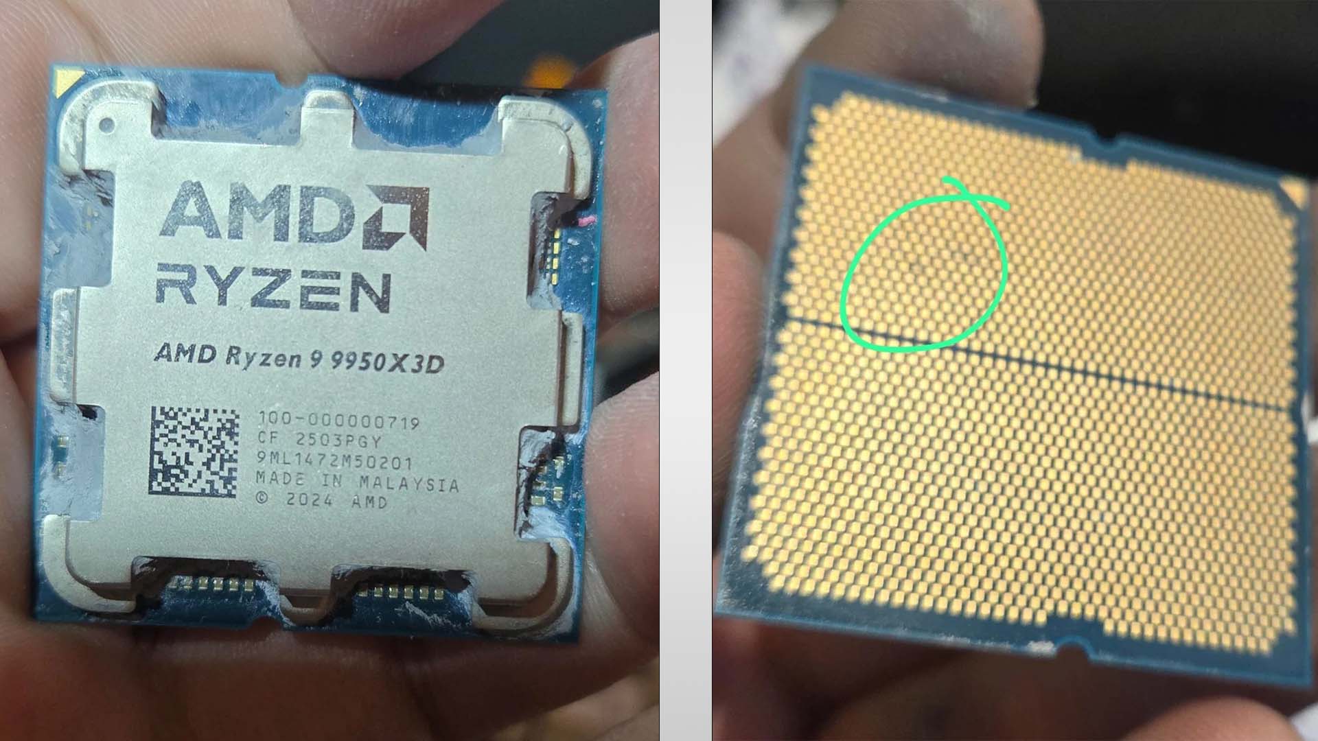 Ryzen 9 9950X3D Fails After 1 Hour in an X670 Motherboard; User Says RAM Setting in BIOS Triggered Code