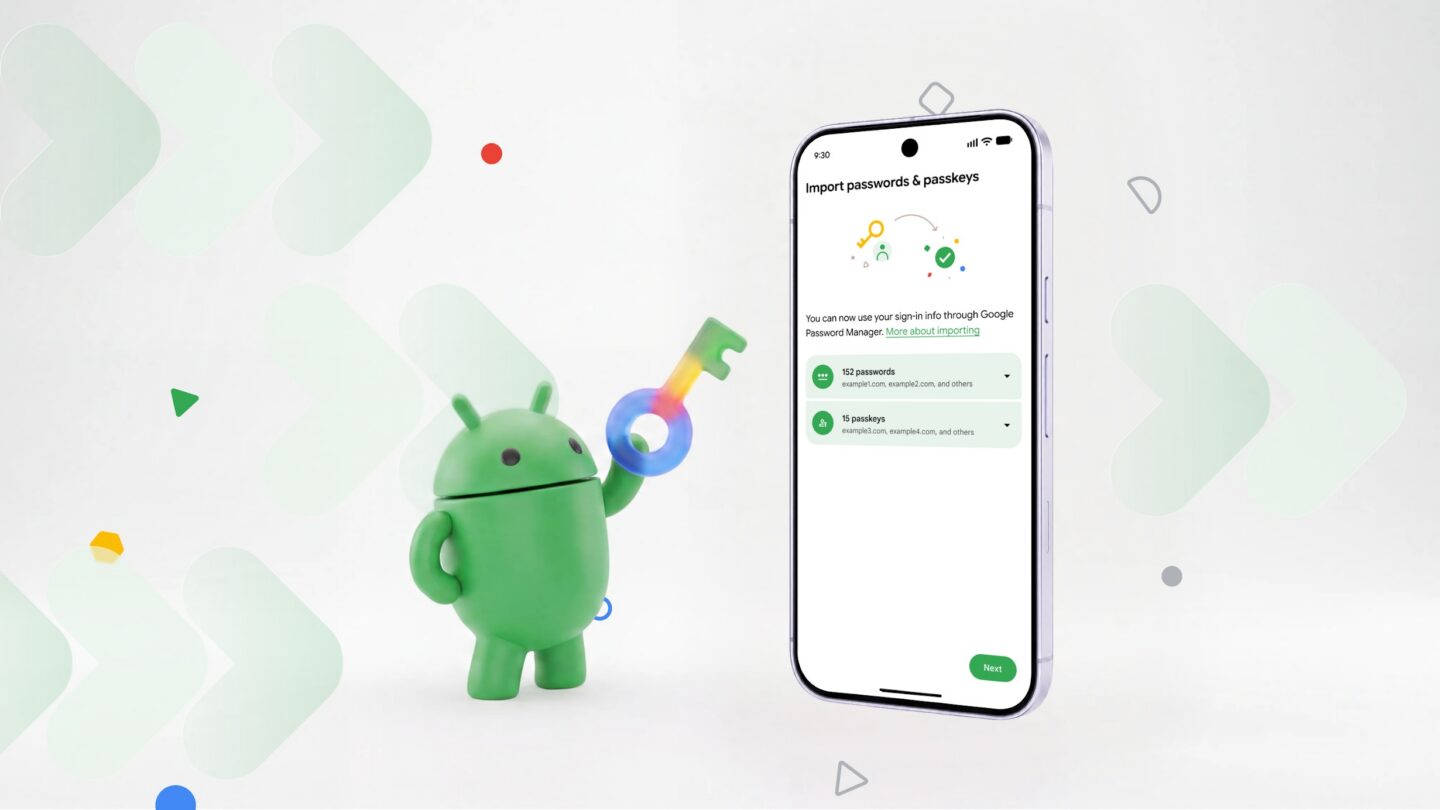 Google makes it easier to switch password managers on Android