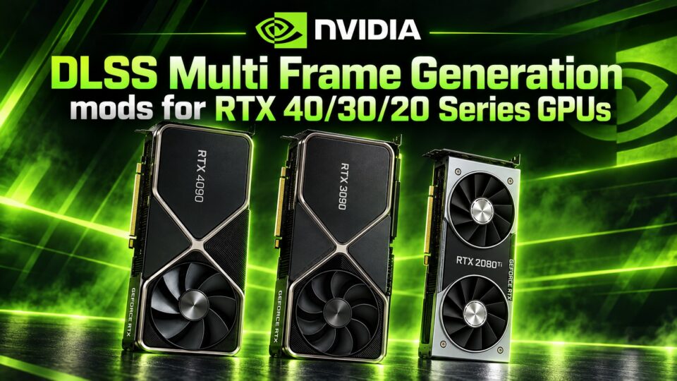DLSS Multi Frame Generation Modded Onto RTX 40, RTX 30 and RTX 20 GPUs