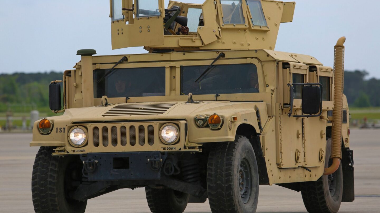 Ukraine Converts Humvees Into Starlink-Connected Remote Vehicles