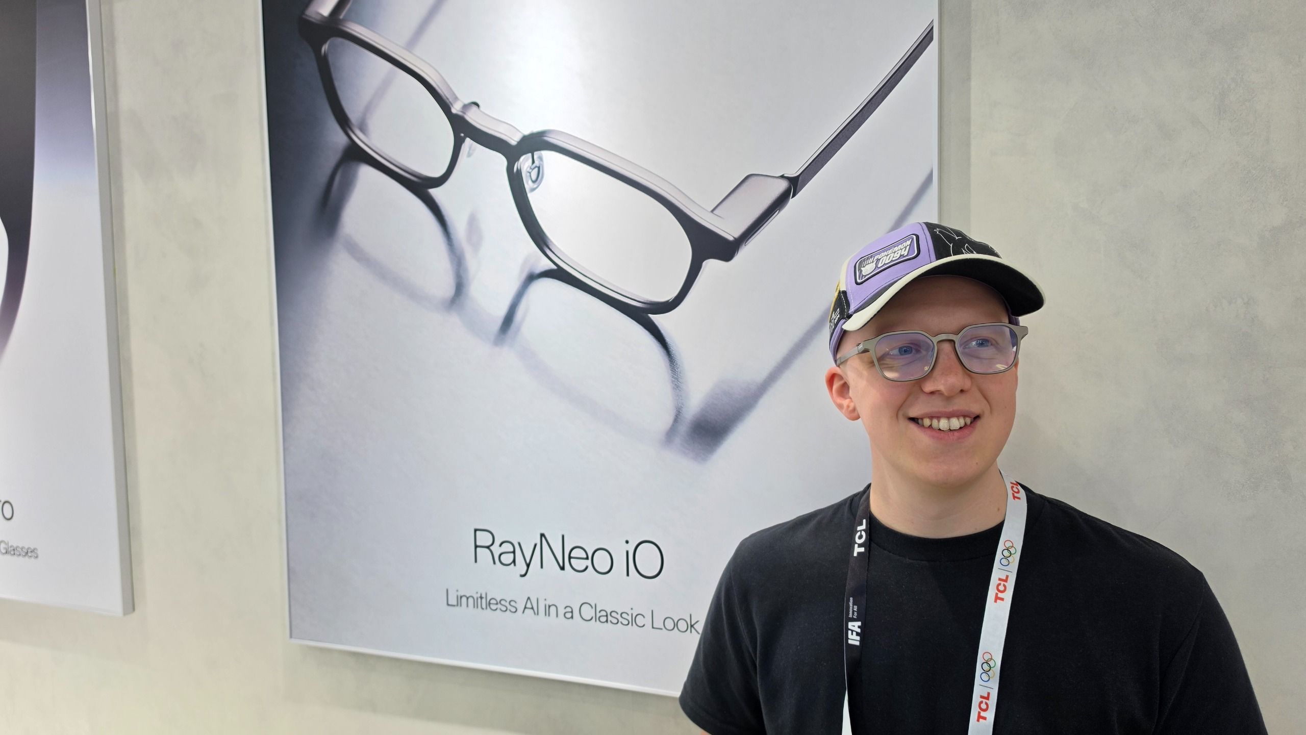 RayNeo iO smart glasses use microphones for camera-free Life Log