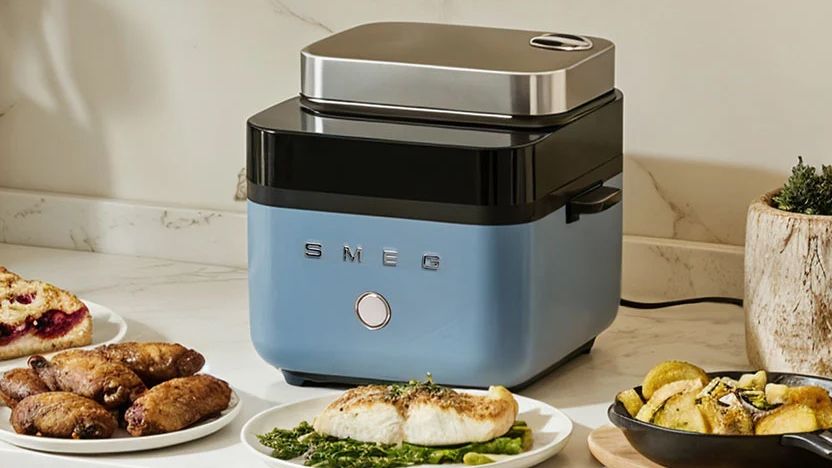 Smeg launches AFC01 air fryer with seven presets and optional steam mode