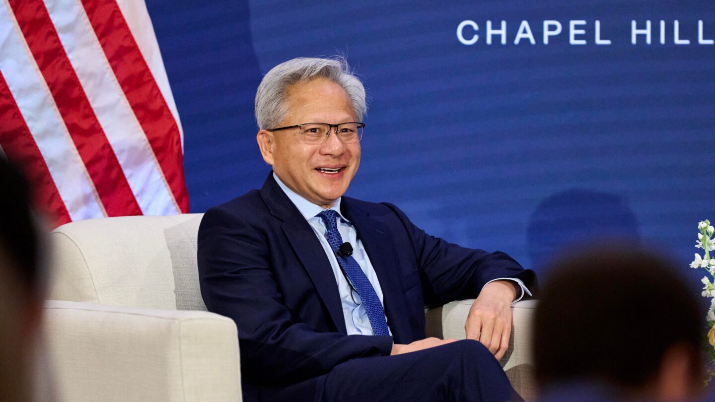 Jensen Huang puts Trump on speakerphone at All-In Summit