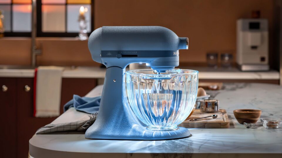 KitchenAid unveils glowing Luminaire stand mixer