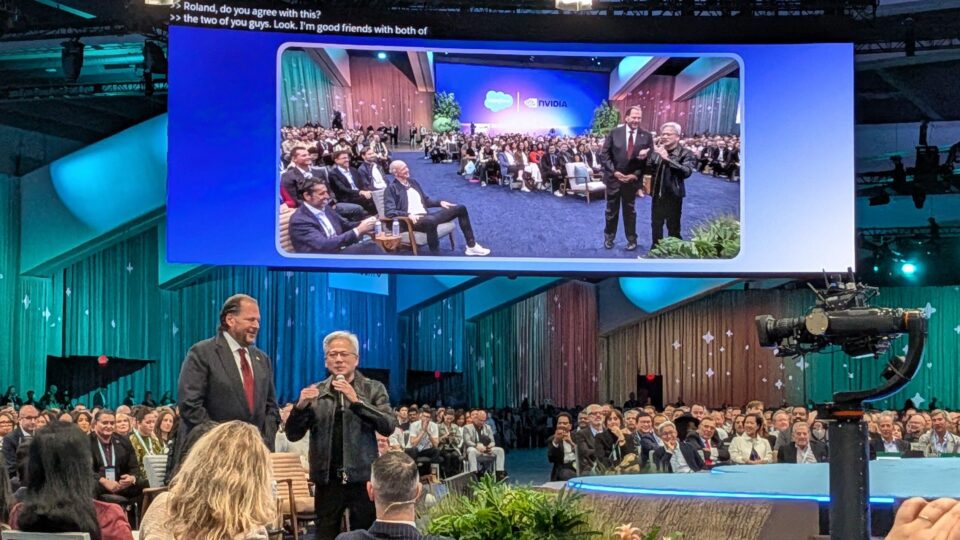 Nvidia and Anthropic CEOs offer differing AI views at Dreamforce 2026