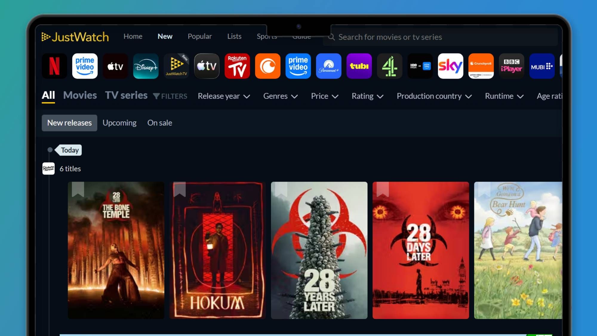 JustWatch TV to launch with free and paid streaming tiers