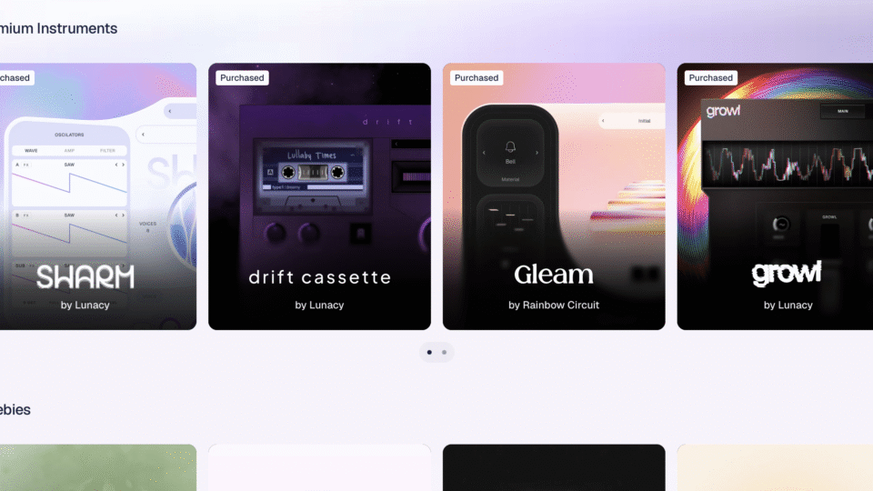 Lunacy Audio launches Nova for AI-built music plug-ins
