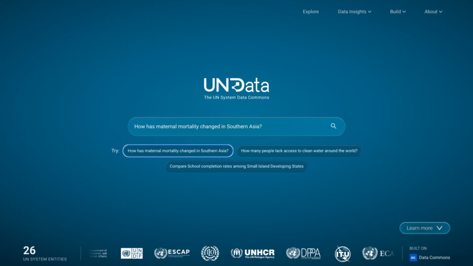 UN and Google Build Data Platform for AI Systems