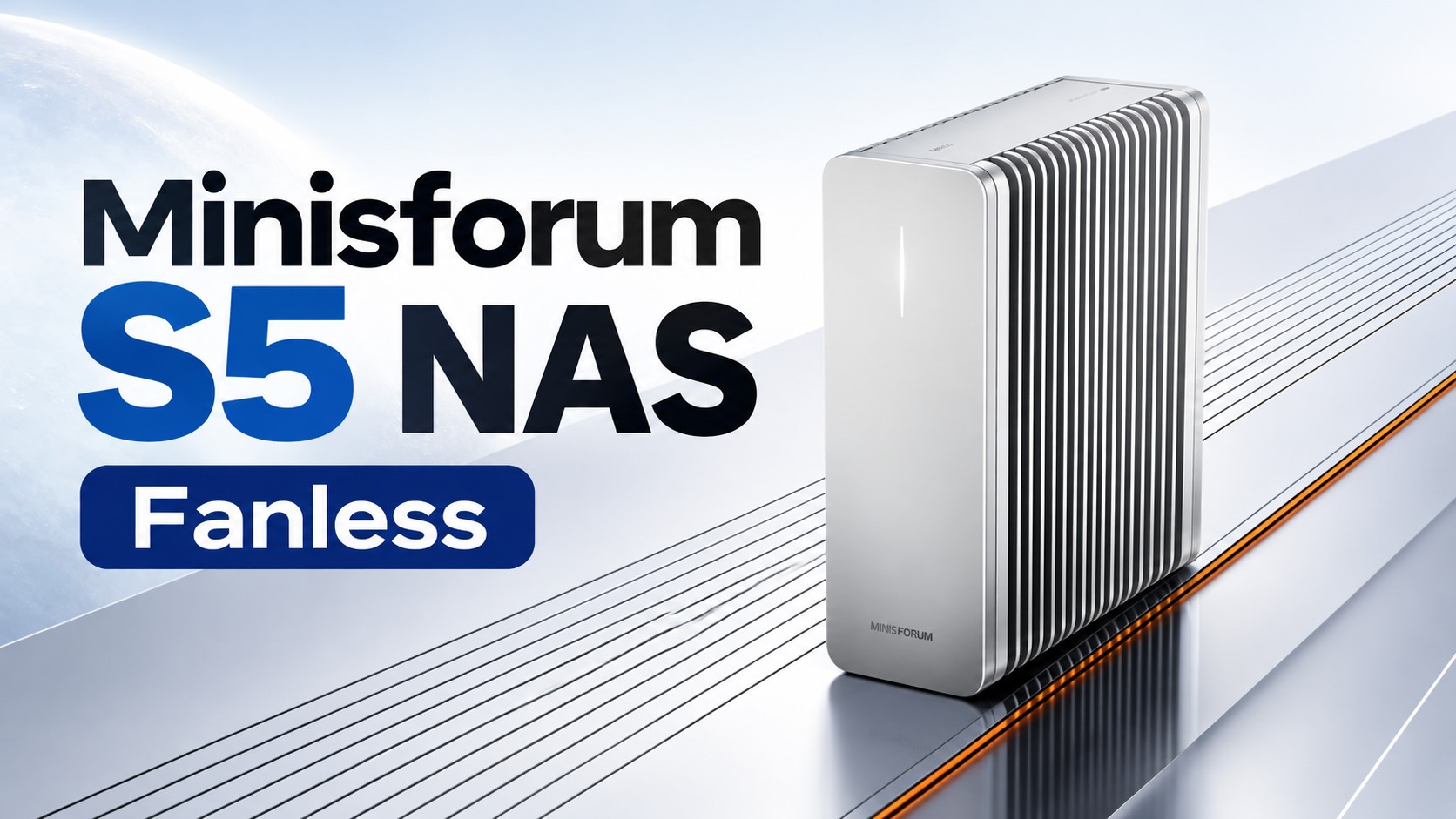 Minisforum S5 NAS Offers Up to 40TB With Fanless Cooling