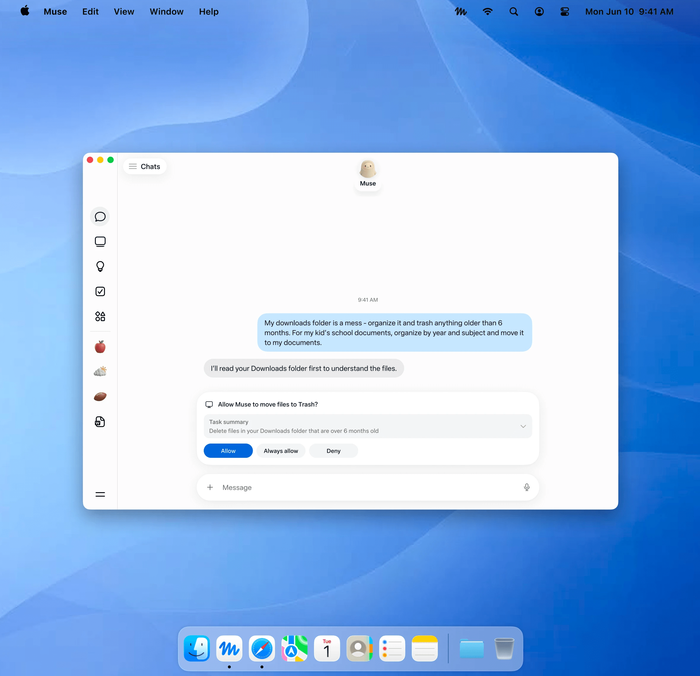 Meta’s Muse arrives on Mac with access to files and apps