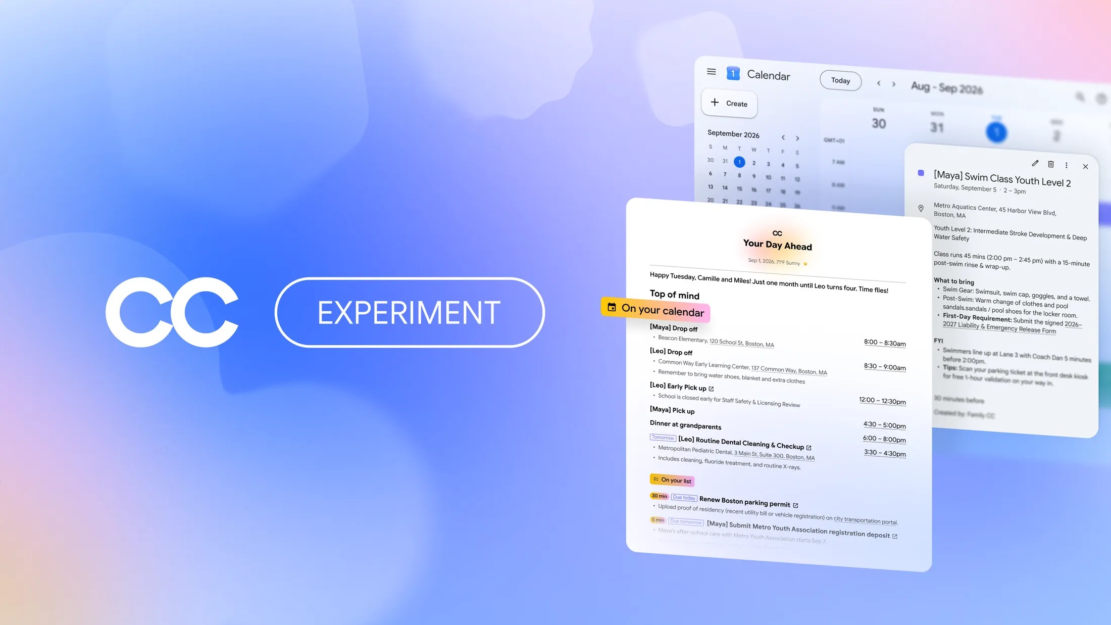 Google refocuses CC AI agent on family household coordination