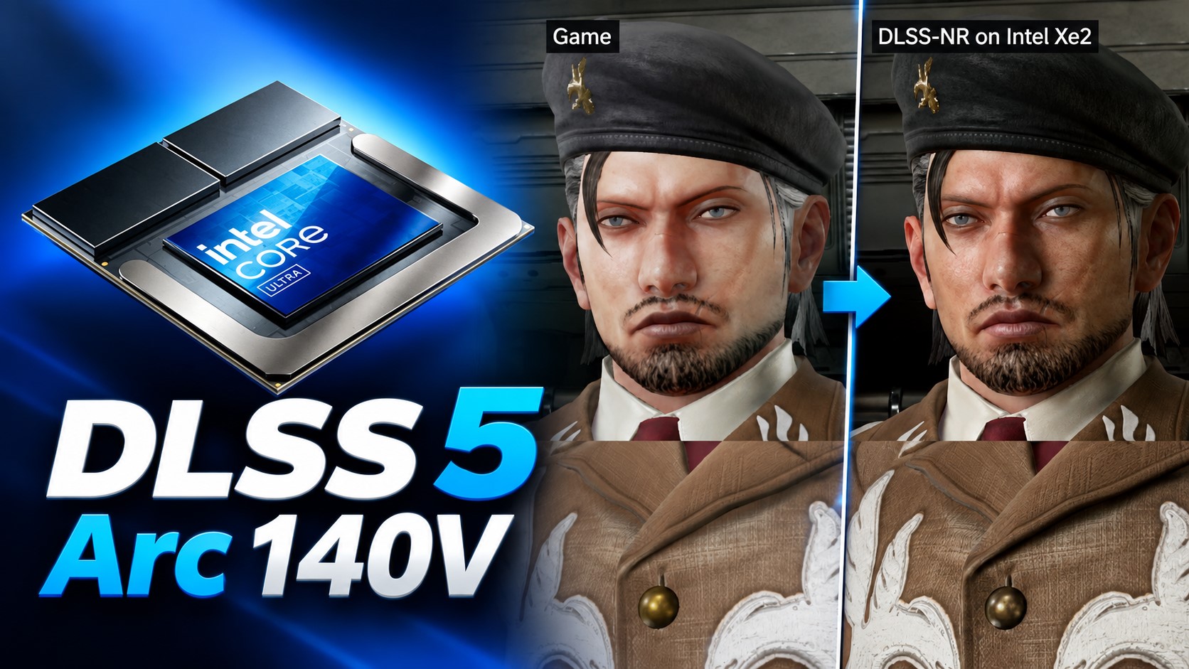 Intel Arc 140V Runs DLSS 5 Neural Rendering Without CUDA at Just 3-5 FPS