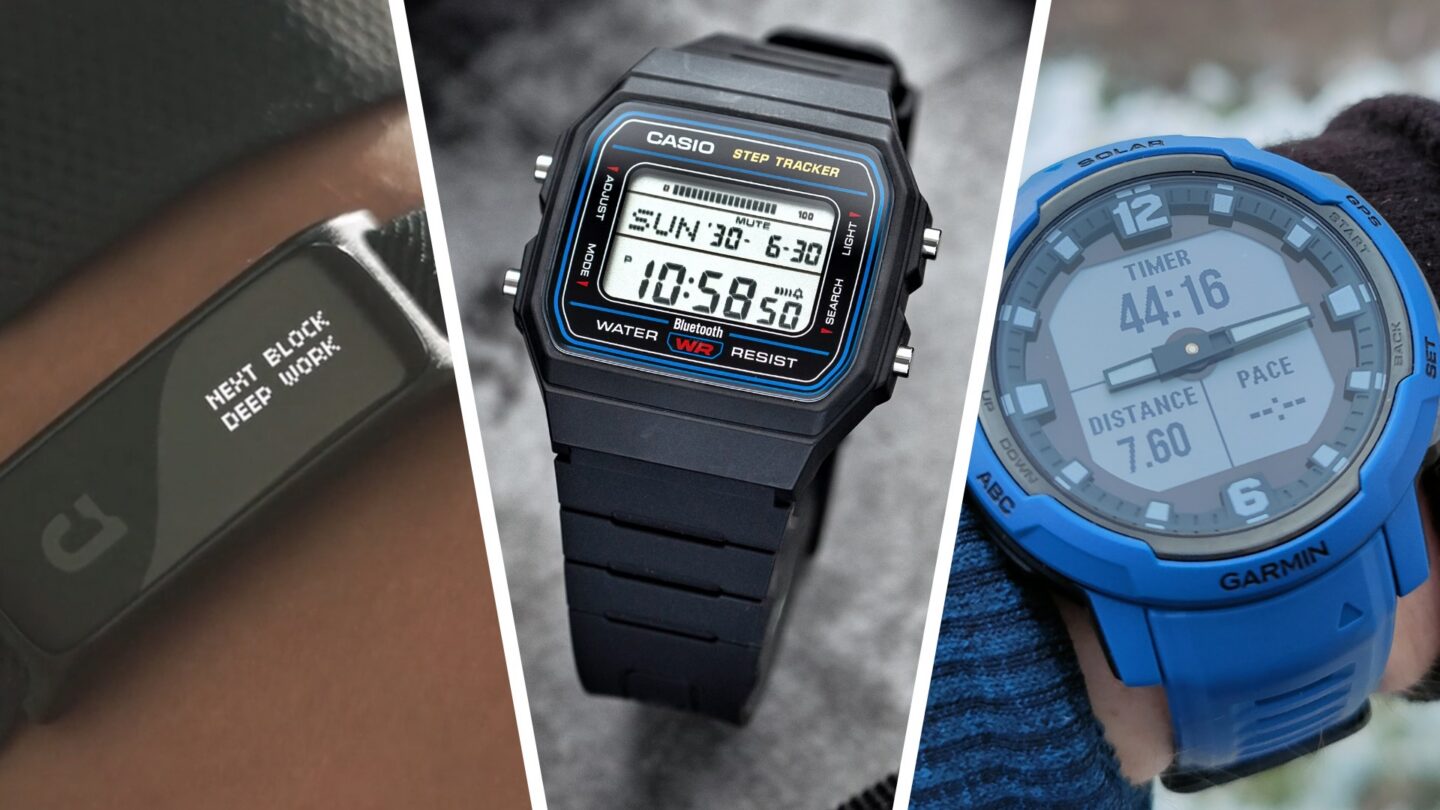 6 fitness trackers that break the smartwatch mold, including a 400-day model