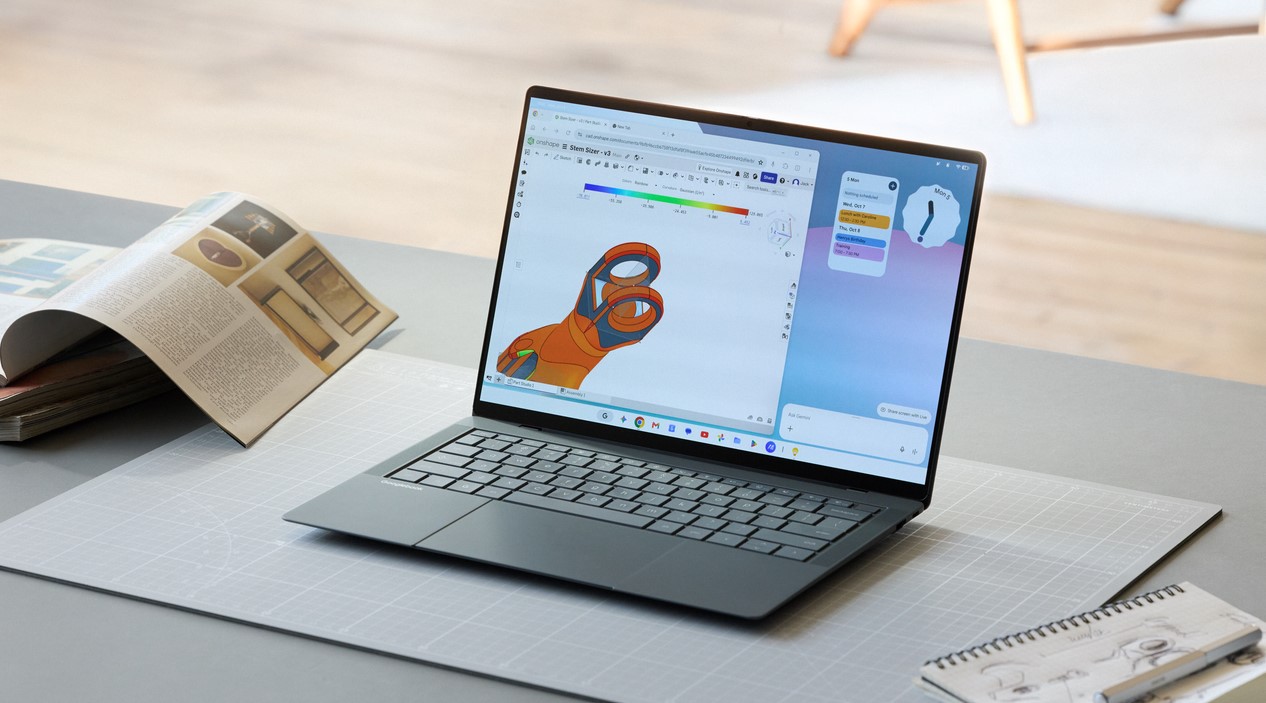 ASUS launches Googlebook 14 with Core Ultra 7 Series 3 and 3K OLED touchscreen