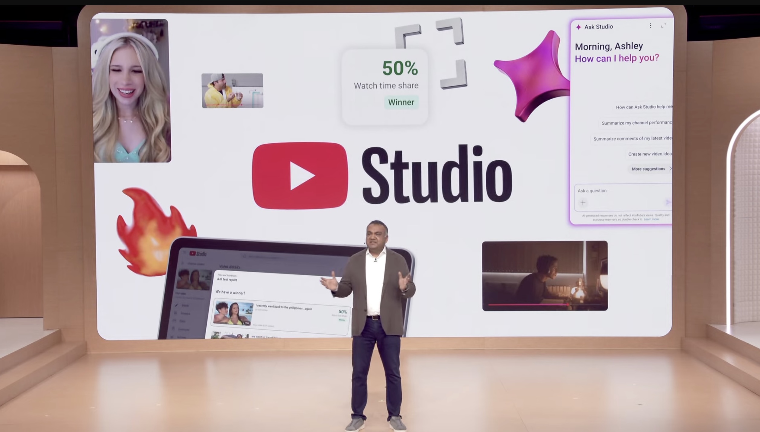 YouTube adds AI tools for creators in Studio