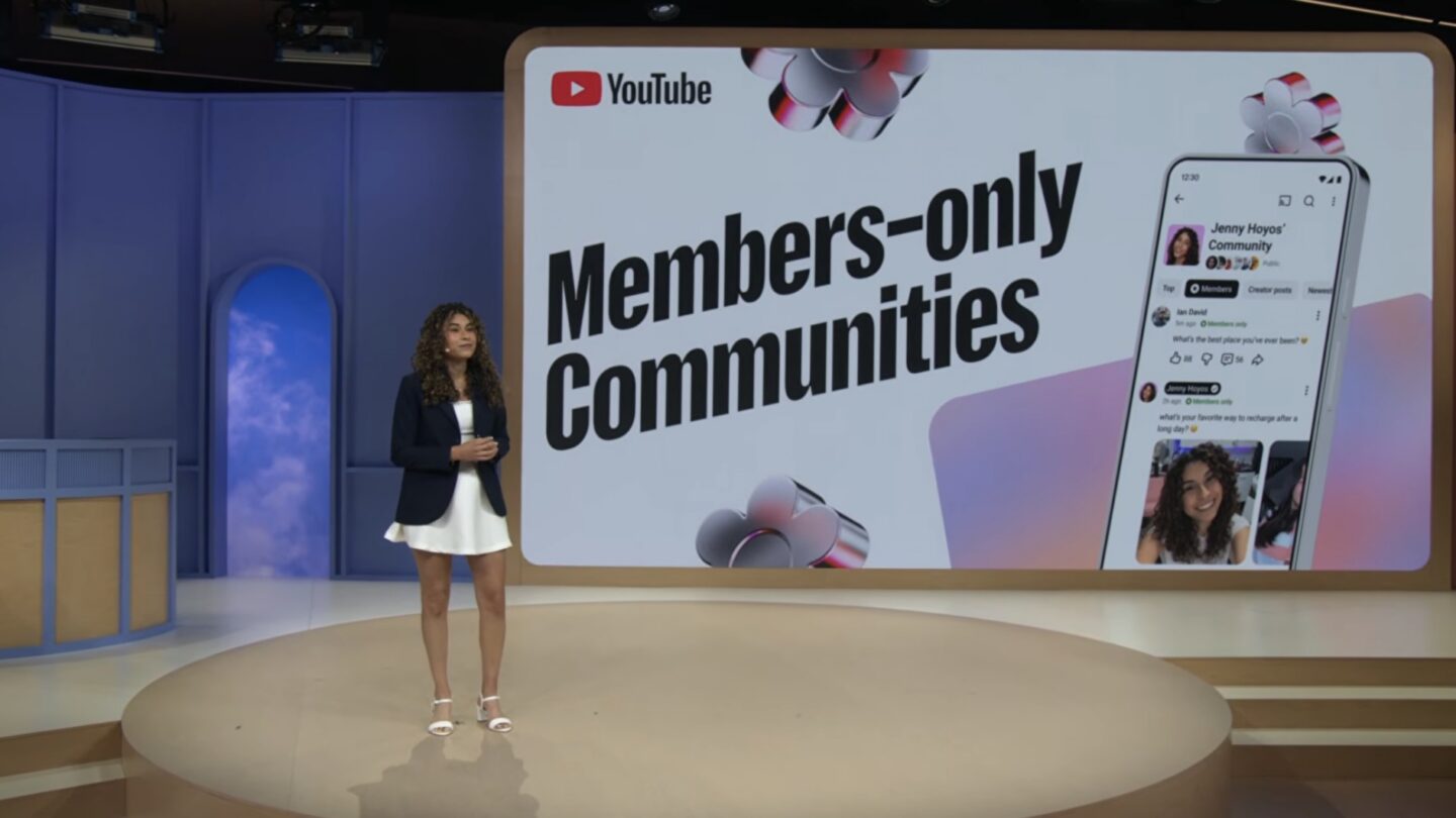 YouTube adds GIF comments, paid communities and new creator tools