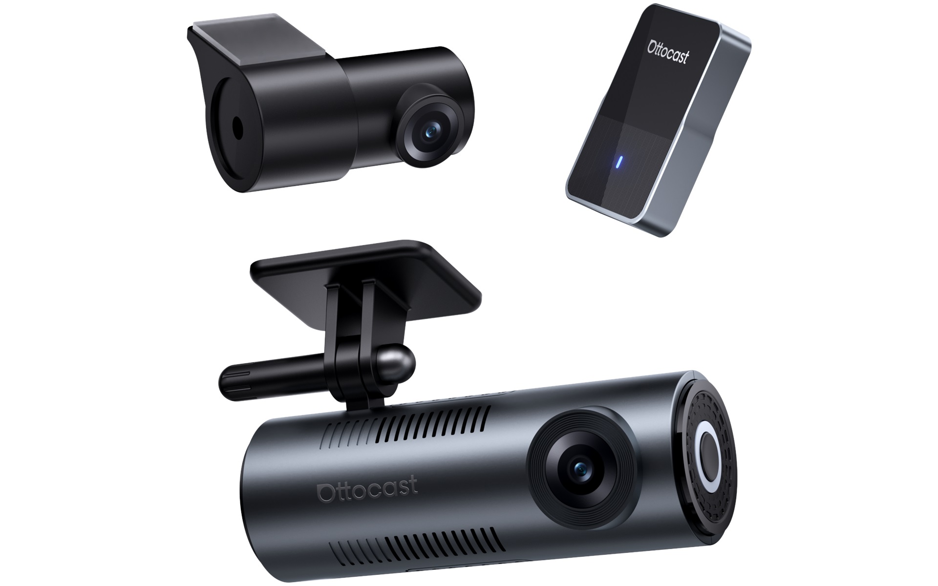 Ottocast OttoSafe Cam Combines Wireless CarPlay and a 2K Dash Cam