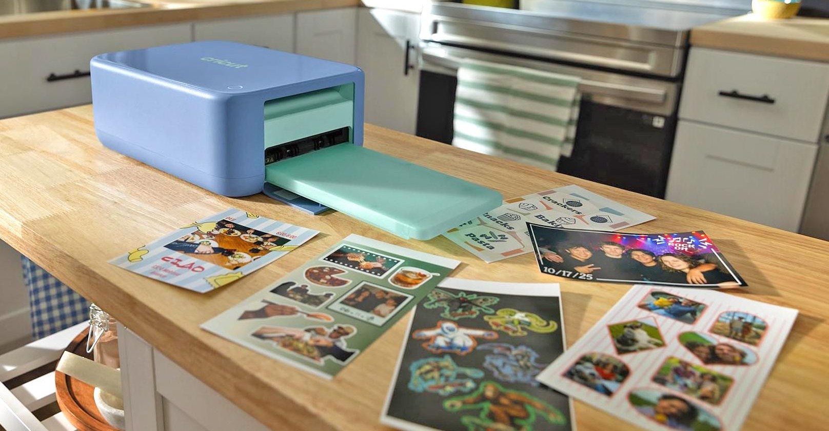 Cricut’s StickerPix machines print, cut and laminate stickers