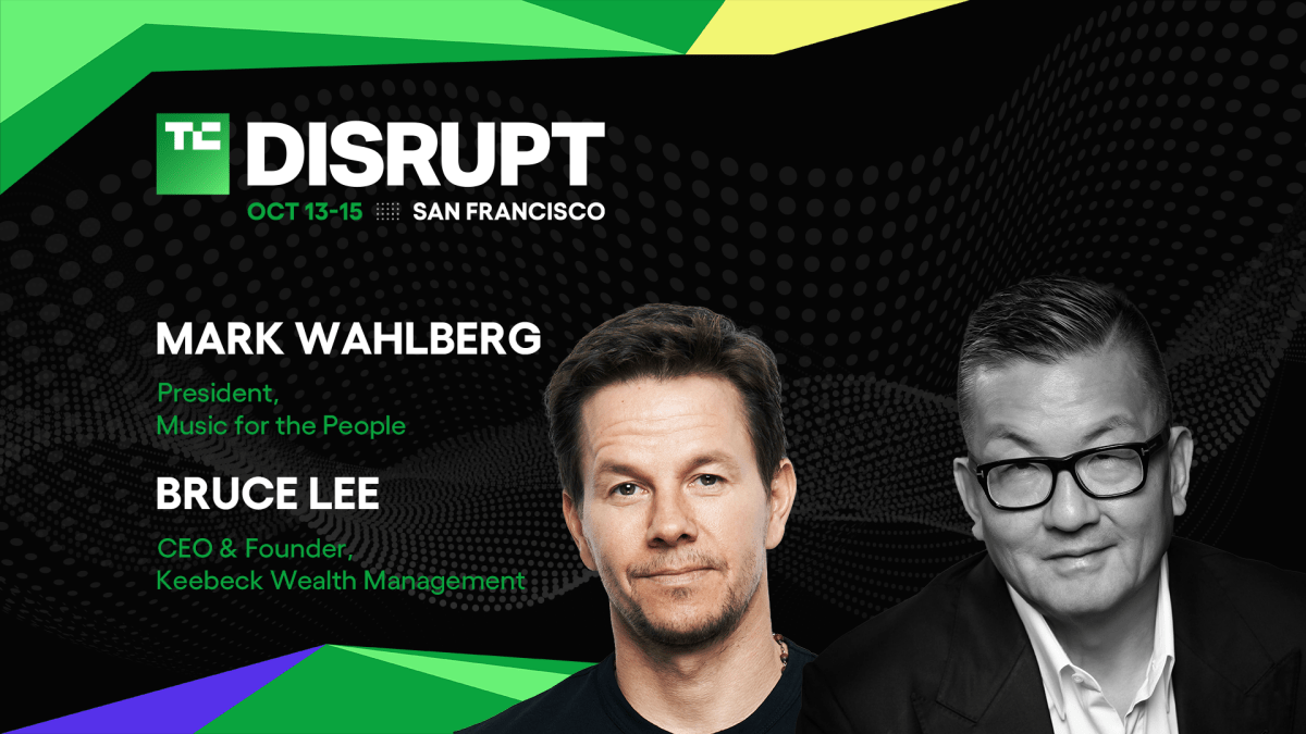Mark Wahlberg to discuss investing and entrepreneurship at TechCrunch Disrupt 2026