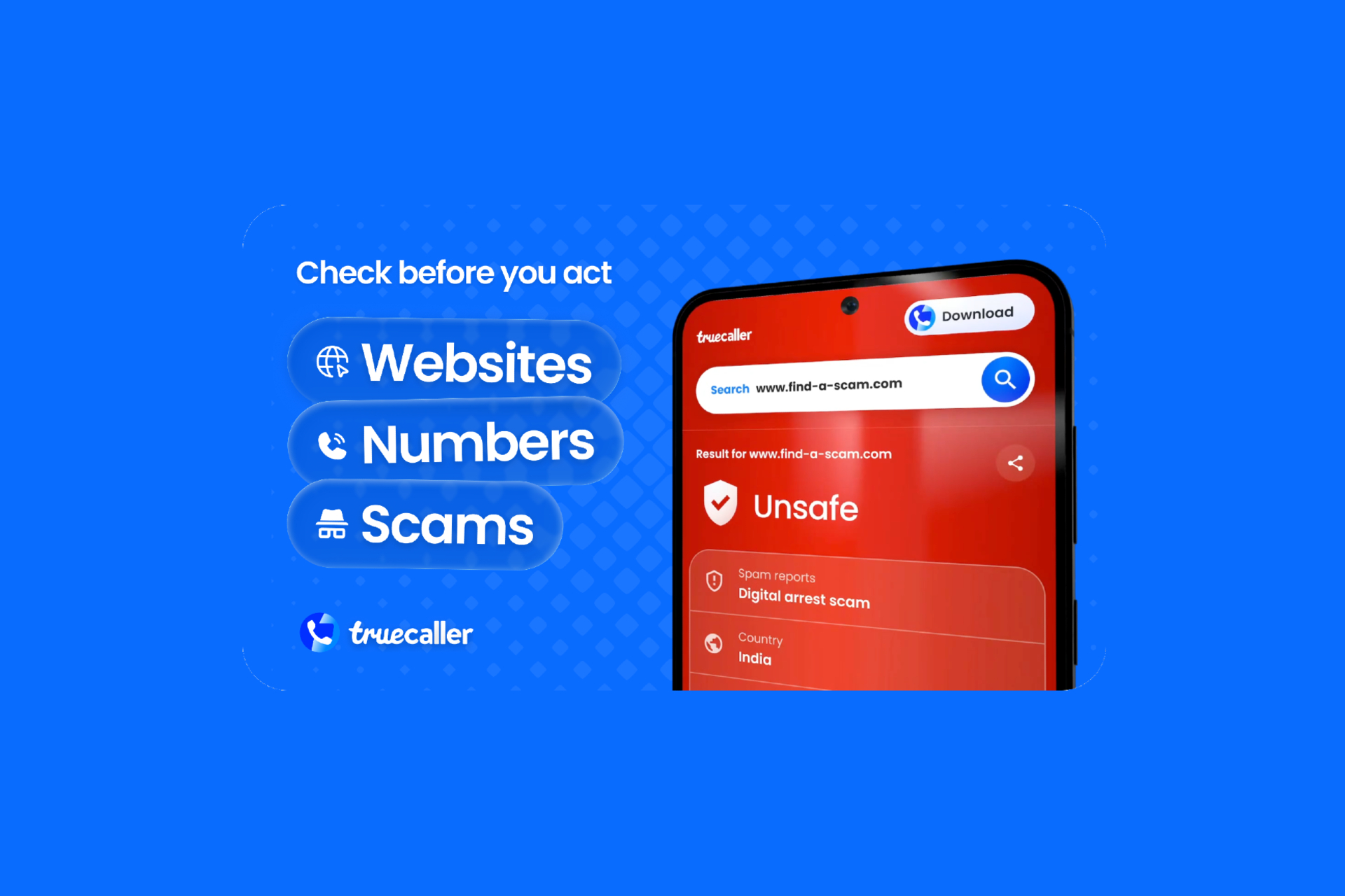 Truecaller brings scam checks to the open web with Scam Checker