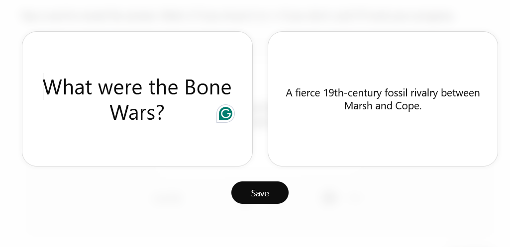 ChatGPT’s new flashcards turn paleontology into interactive study