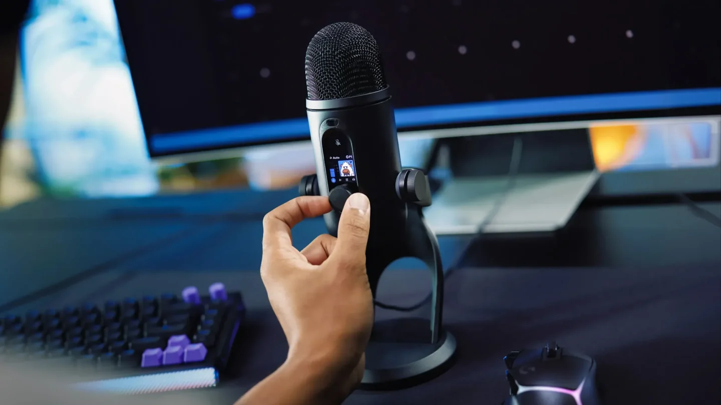 Logitech G Yeti 2 brings AI audio features and a built-in screen