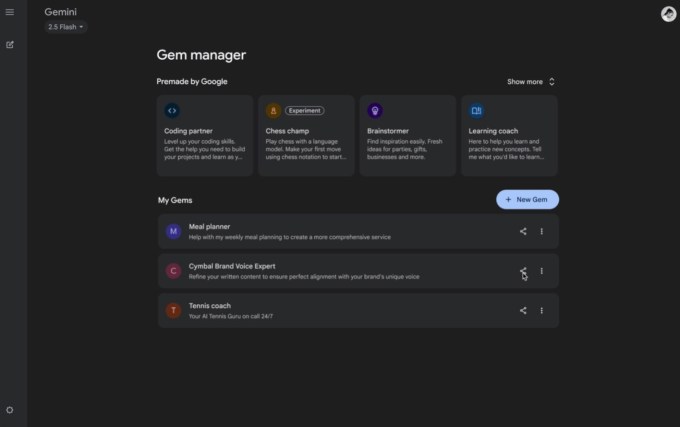 Google will migrate Gemini Gems to skills on November 17, 2026