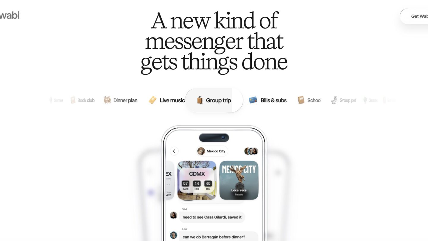 AI App Maker Wabi Pivots to Messaging With Wabi 2.0