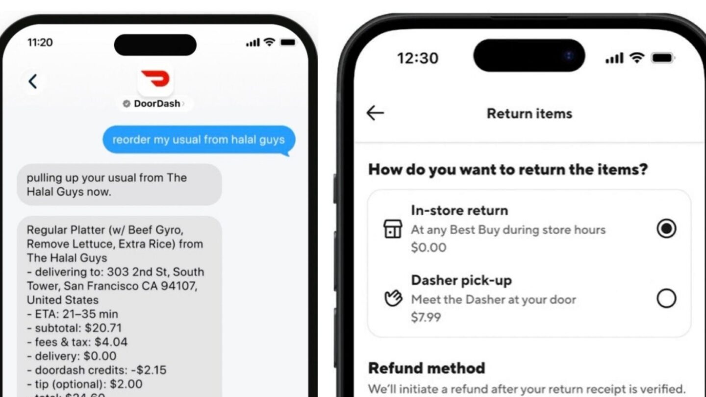 DoorDash previews text ordering, drone deliveries and returns