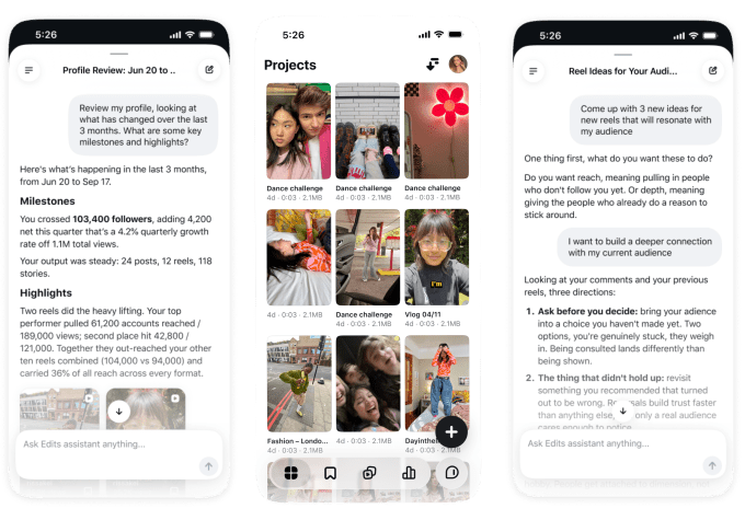 Instagram rolls out an AI assistant for video creators