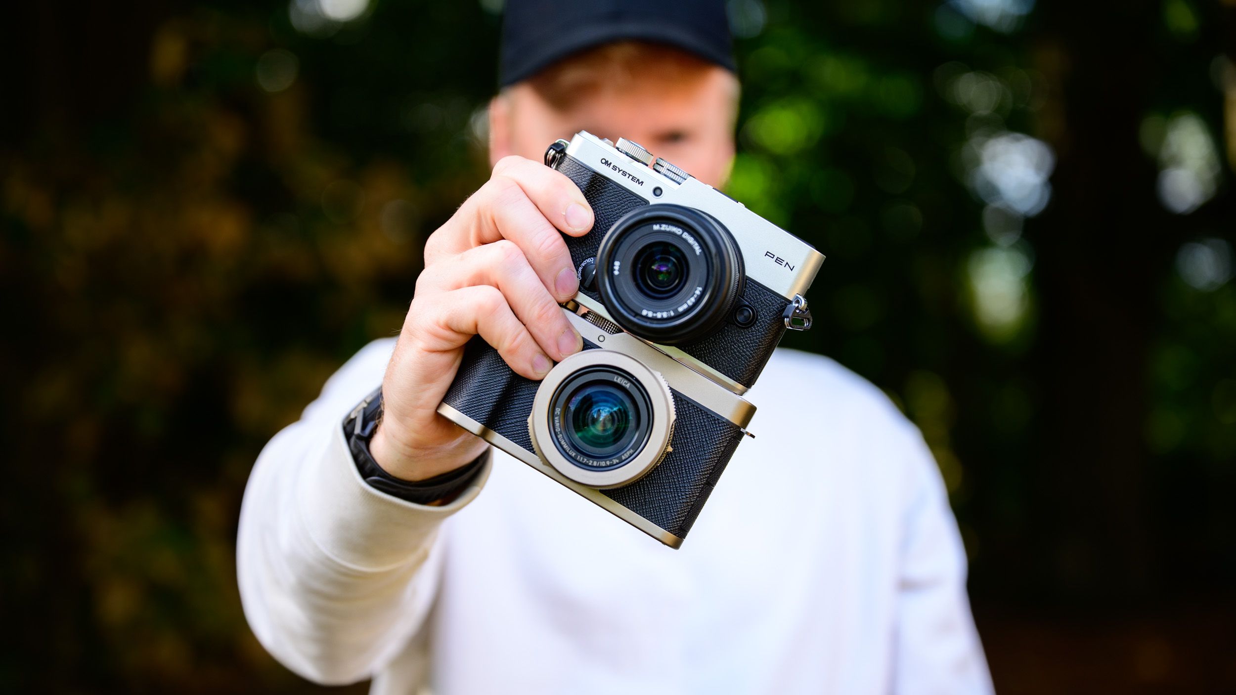 TechRadar compares the OM System PEN and Panasonic Lumix L10