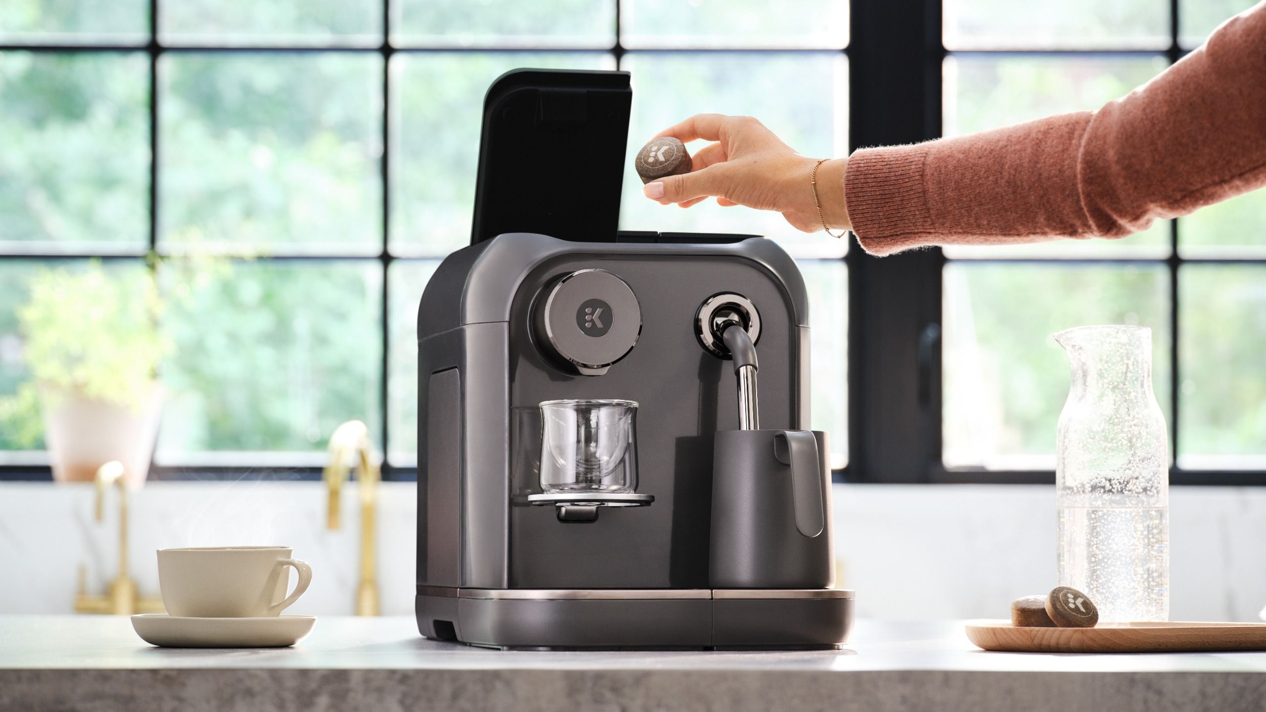 Keurig Alta replaces pods with compressed coffee tablets
