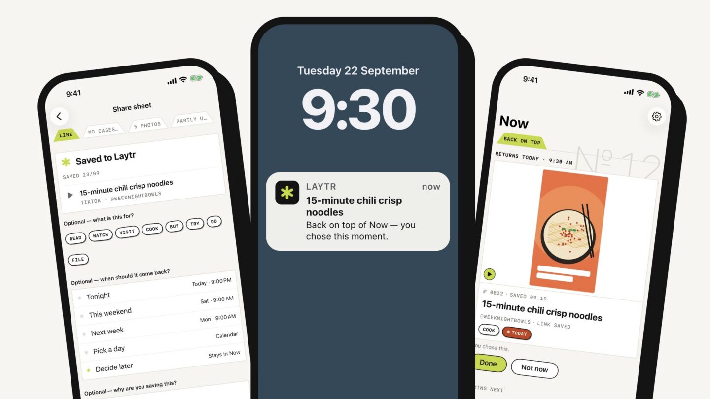 Laytr app saves web content beyond articles