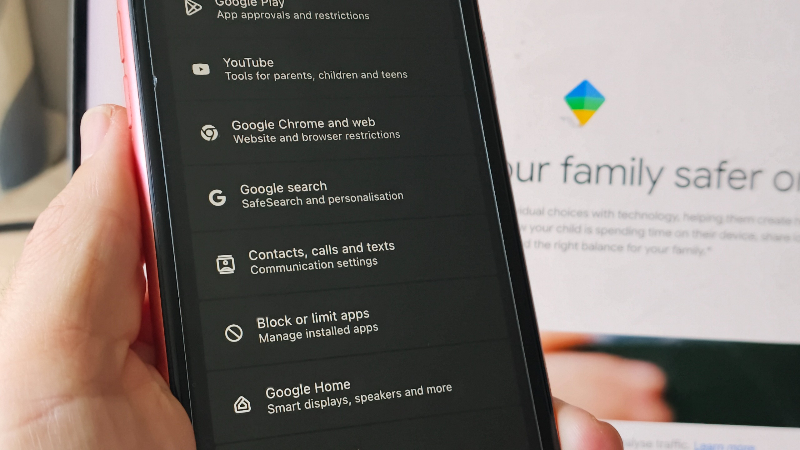 Google Family Link gave me control over most of my child’s phone
