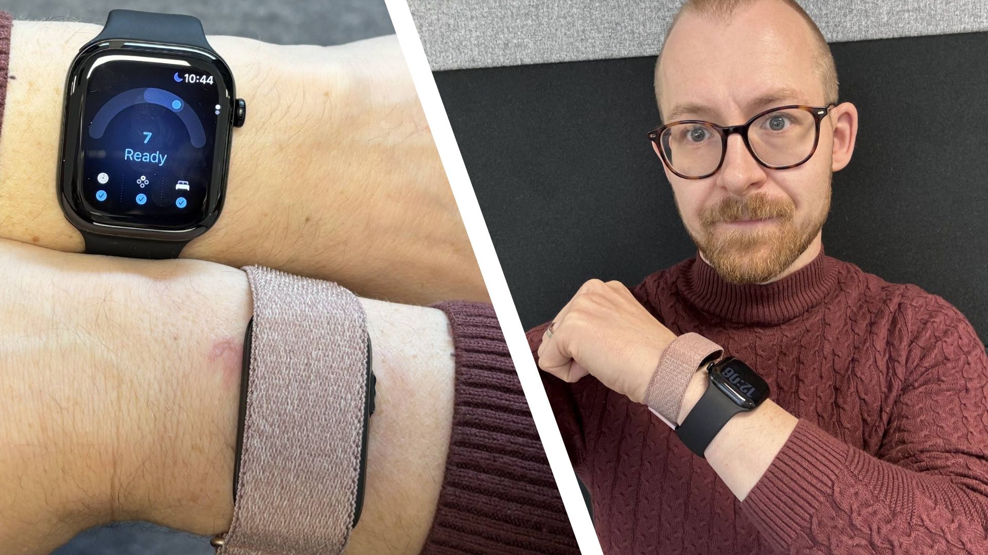 Apple Watch Series 12 and Garmin Cirqa show similar sleep trends over one week