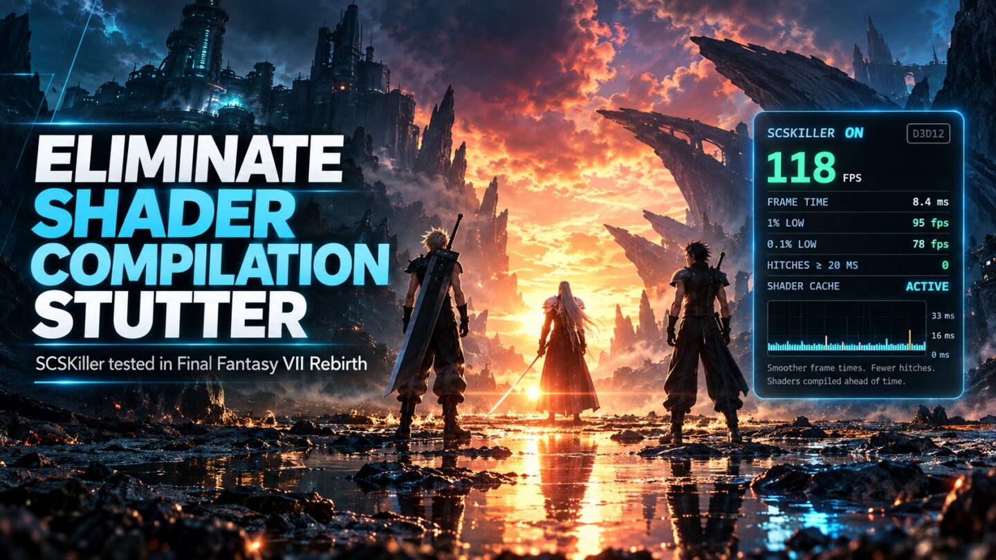 SCSKiller Aims to Reduce Shader Stutter in PC Games