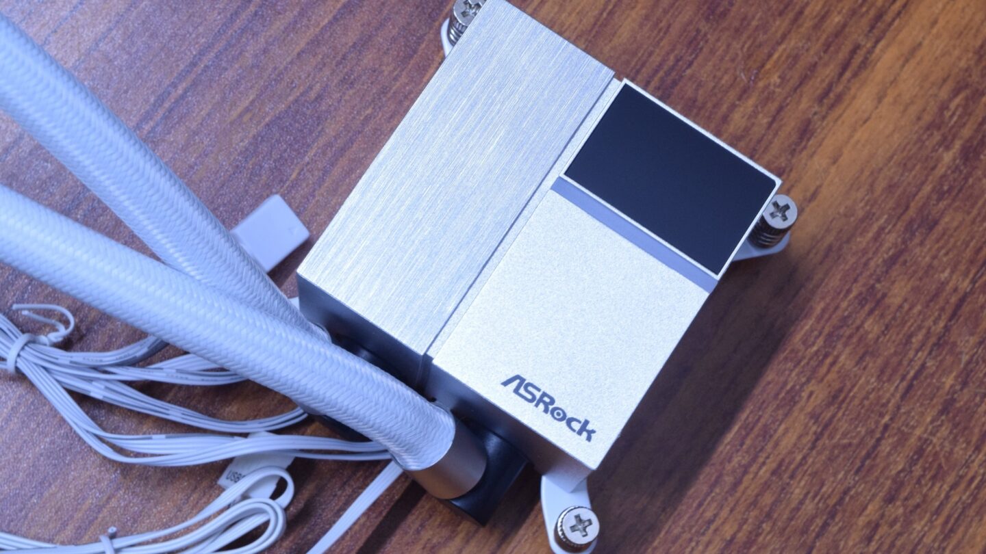 ASRock ROCK White 360 Digital AIO Cooler Review