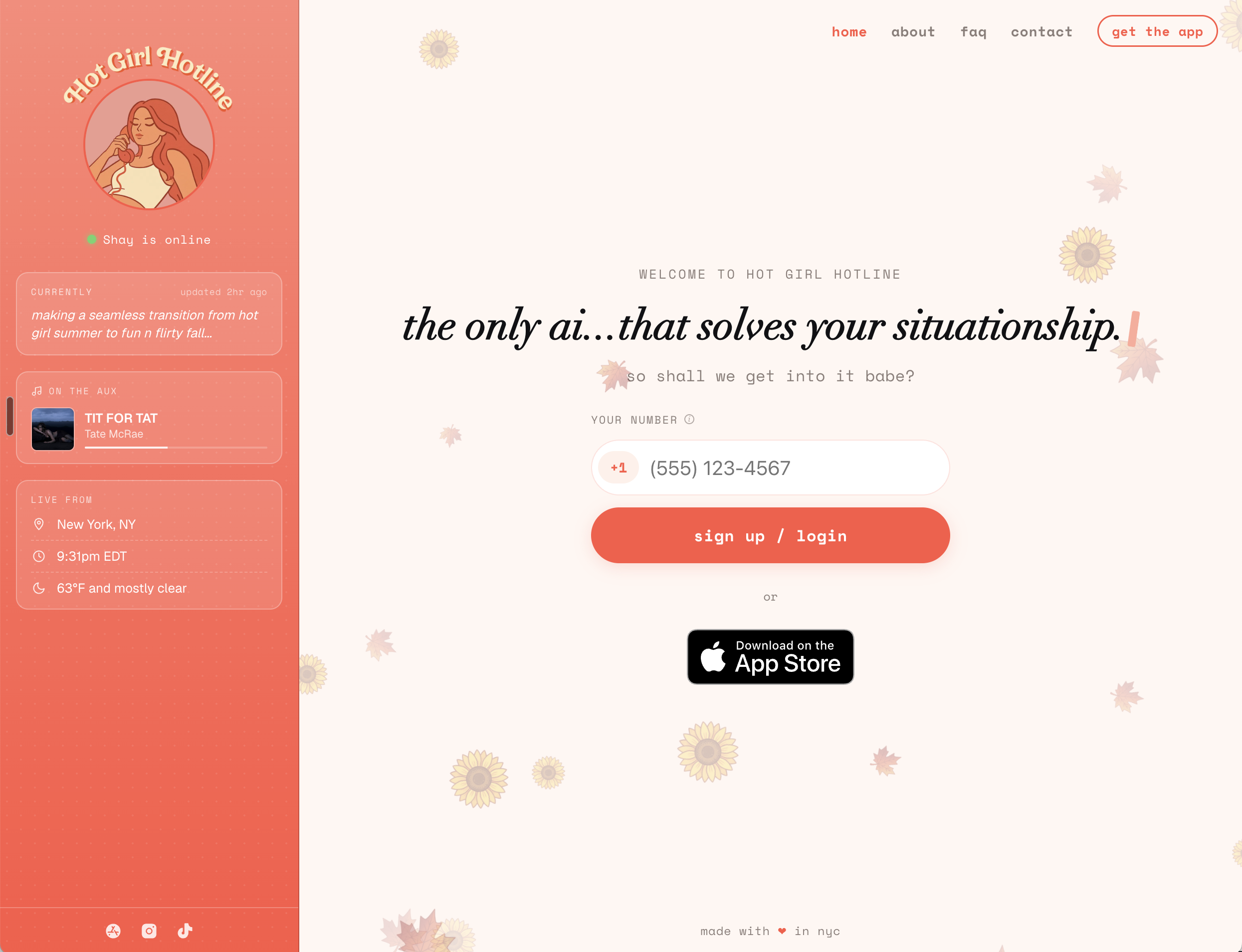 Hot Girl Hotline brings AI relationship advice to young women