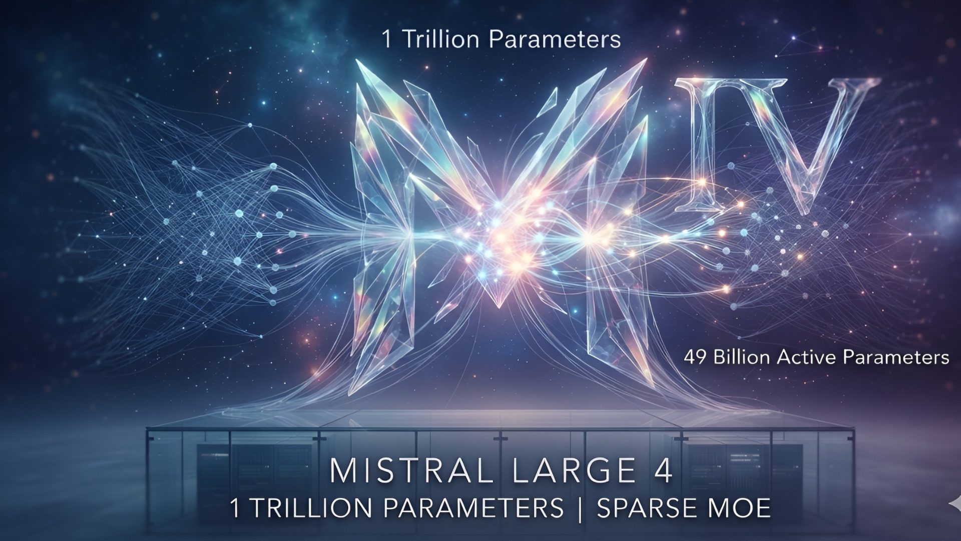 Mistral Large 4 Has 1 Trillion Parameters, Activates 49 Billion