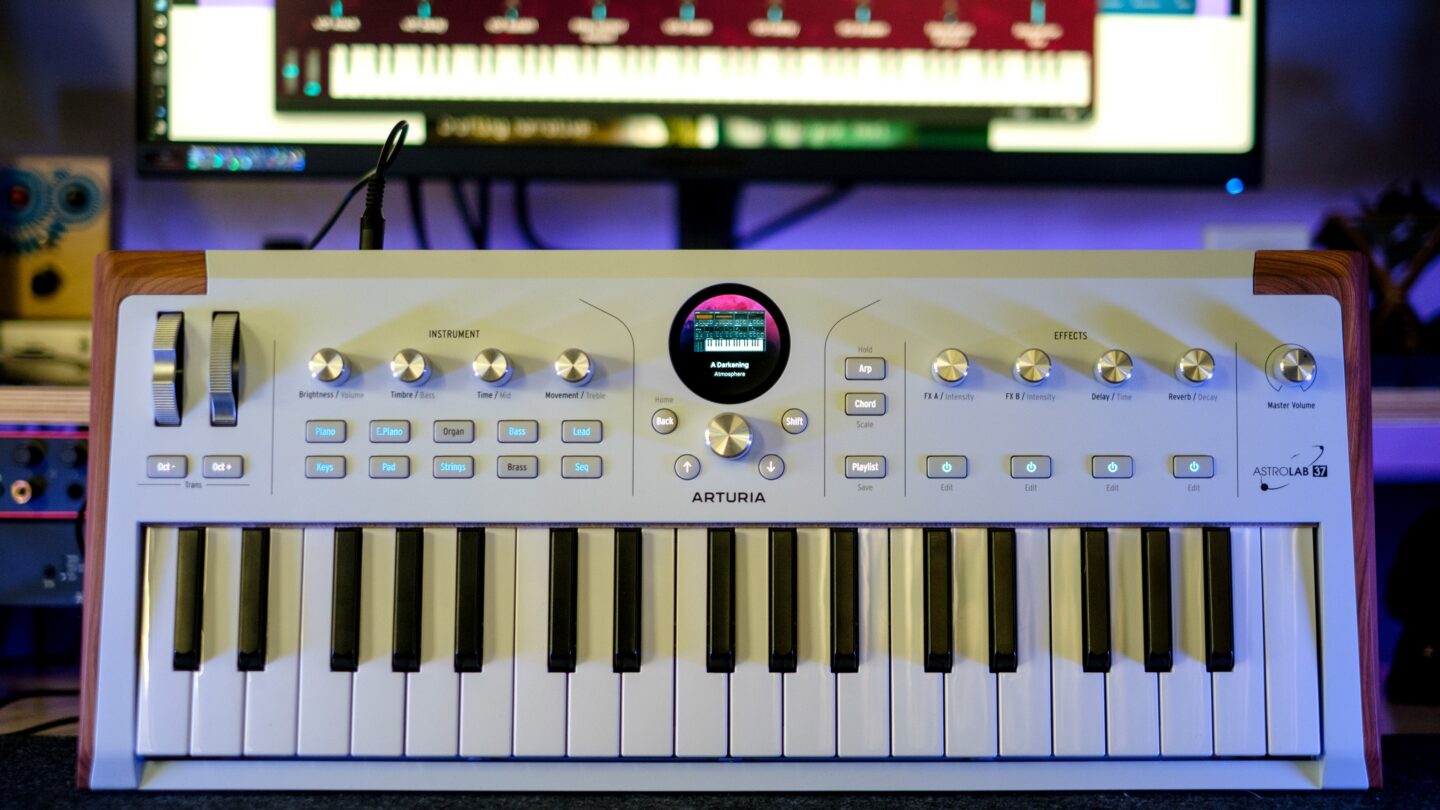 Arturia adds sound design tools to AstroLab keyboards