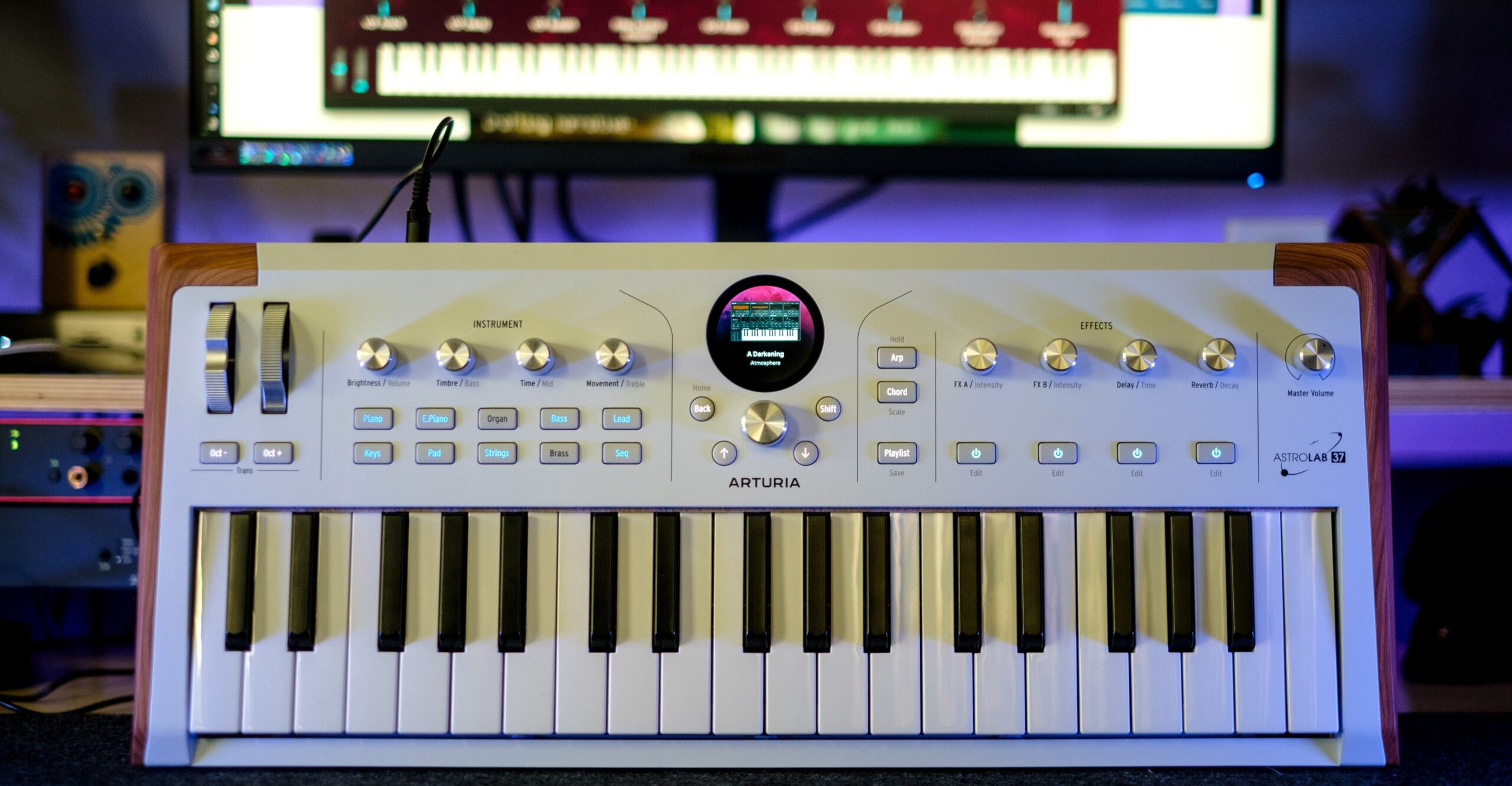 Arturia adds sound design tools to AstroLab keyboards