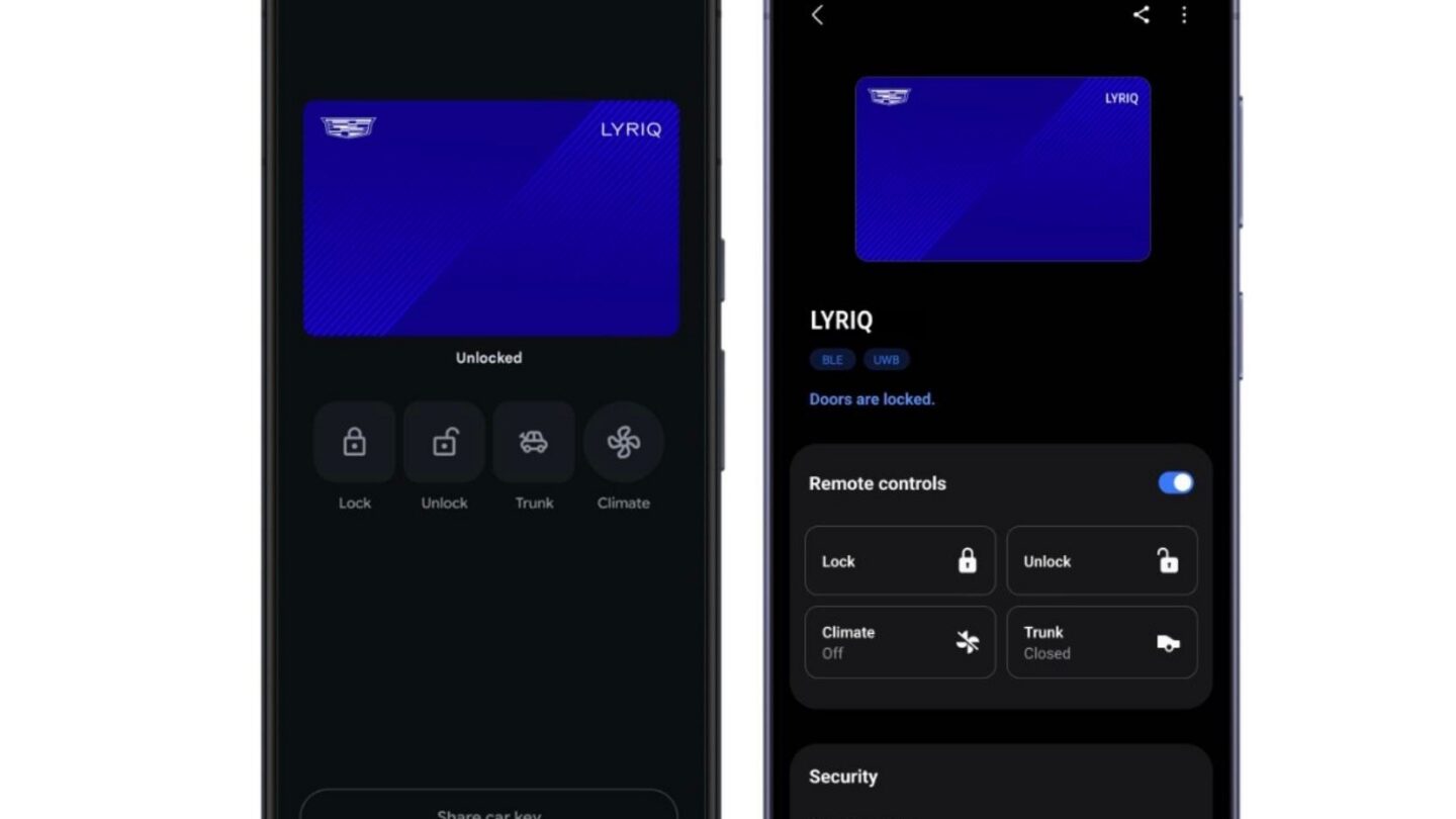 Samsung Wallet adds digital keys for select GM cars