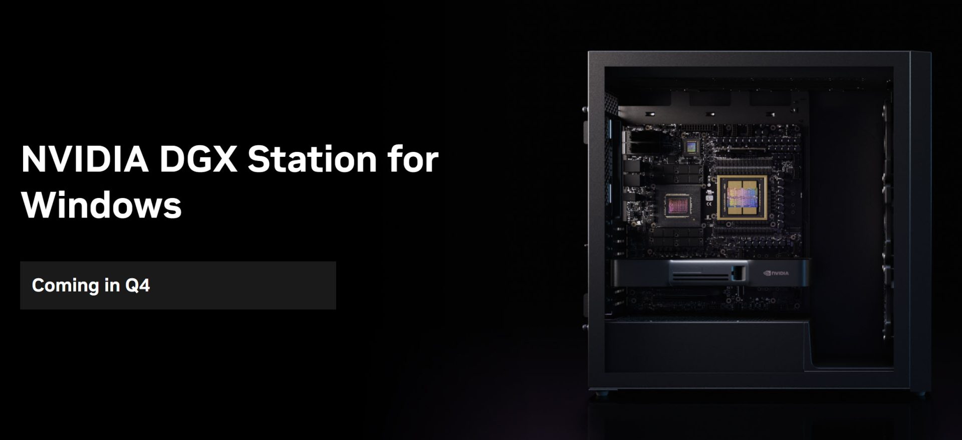 NVIDIA Brings DGX Station to Windows With 748 GB of Memory and 20 PFLOPs