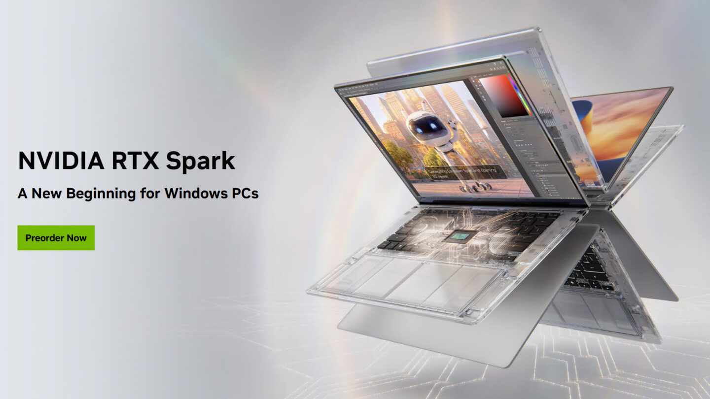 NVIDIA RTX Spark PCs Open for Pre-Order