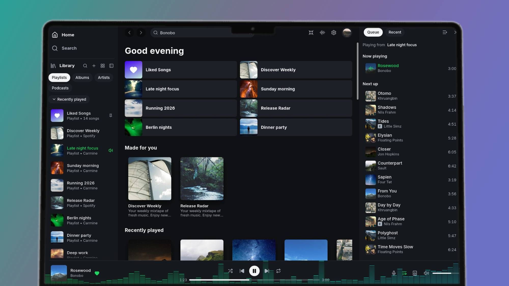 Spotifast offers a lighter Spotify experience for Windows, macOS and Linux