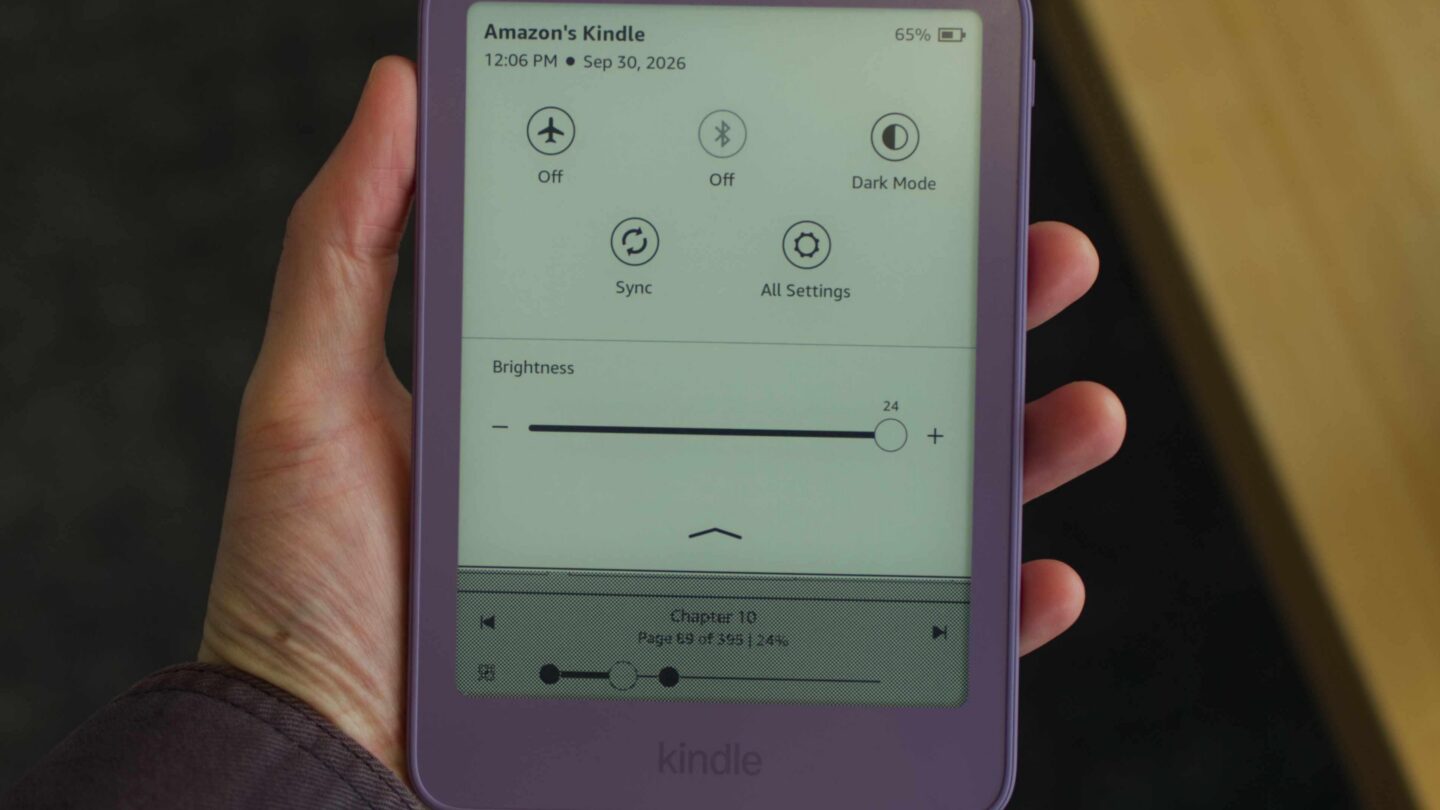 Some new Amazon Kindles appear to have a light leak problem