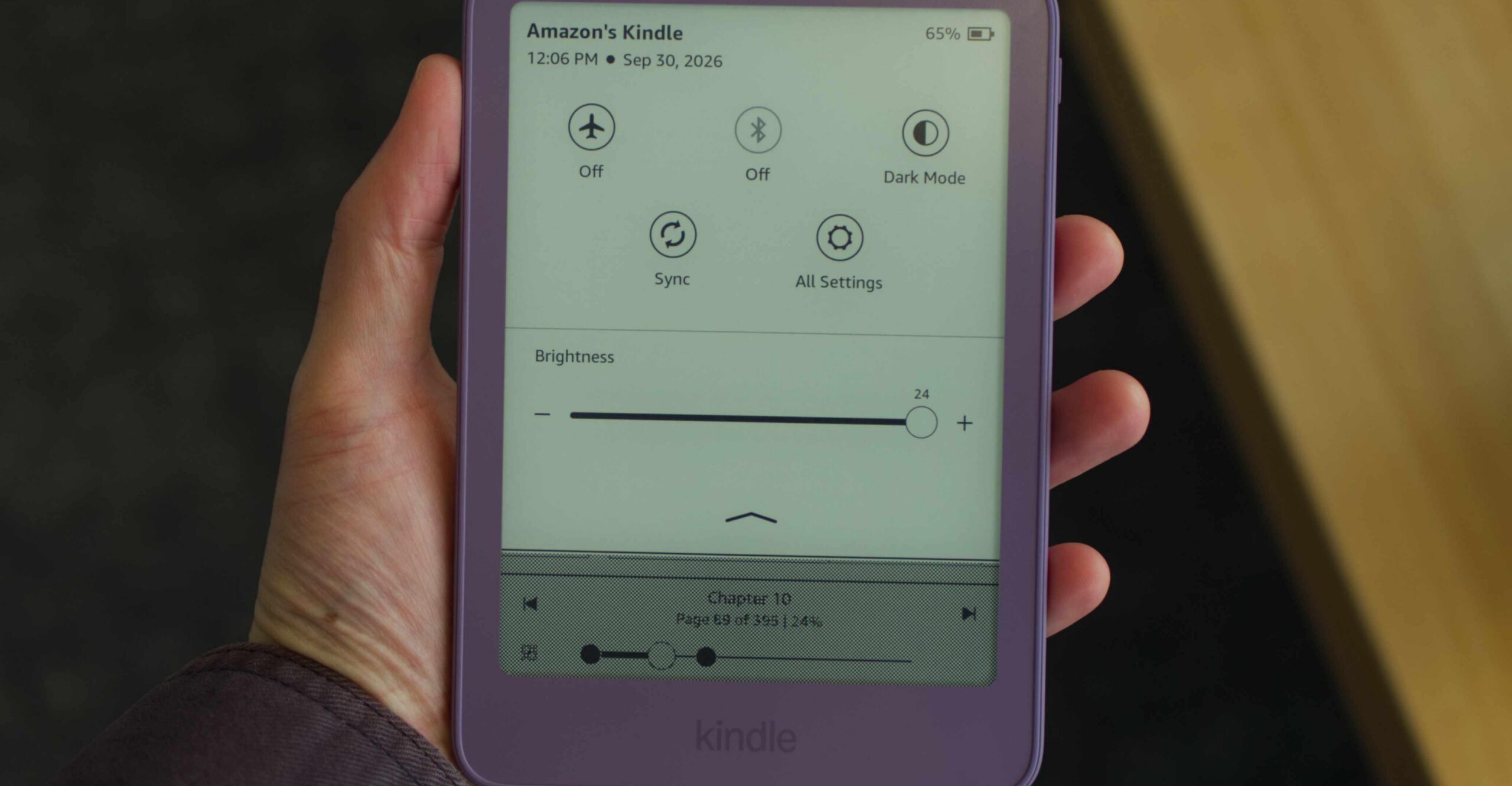 Some new Amazon Kindles appear to have a light leak problem
